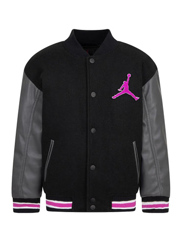 Giacche Ragazza Jordan - Jdn Jordan Varsity - Nero