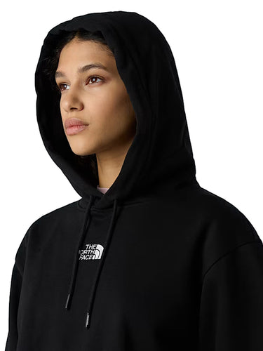 Felpe con cappuccio Donna The North Face - Felpa Con Cappuccio Corta In Vita Essential - Nero