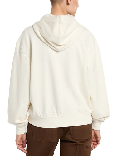 Felpe con cappuccio Donna Dickies - Felpa Con Zip E Cappuccio Deshler - Bianco