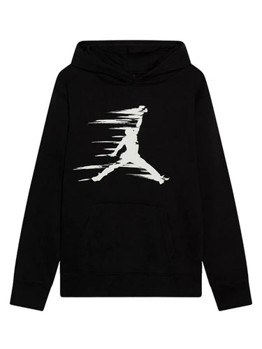 Felpe con cappuccio Ragazzo Jordan - Jdb Mj Flight Mvp Ft Po - Nero