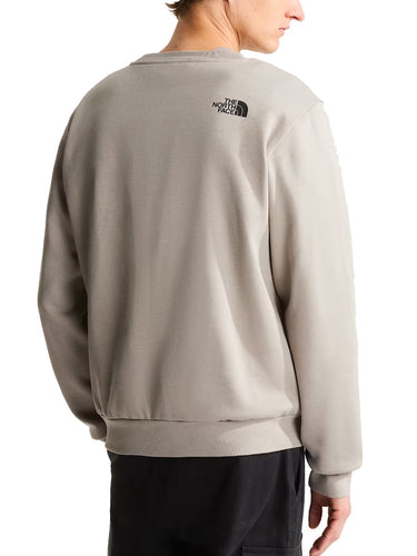 Felpe senza cappuccio Uomo The North Face - Felpa Box Half Dome Regular - Grigio