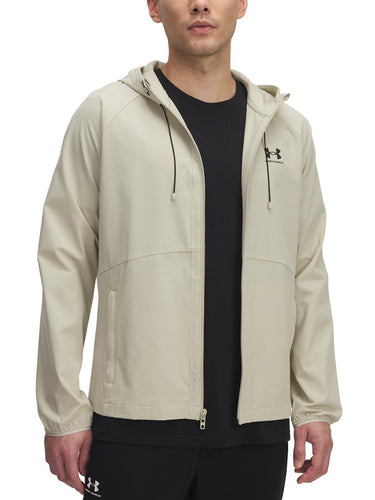 Giacche Uomo Under Armour - Giacca Ua Stretch Woven Windbreaker - Verde