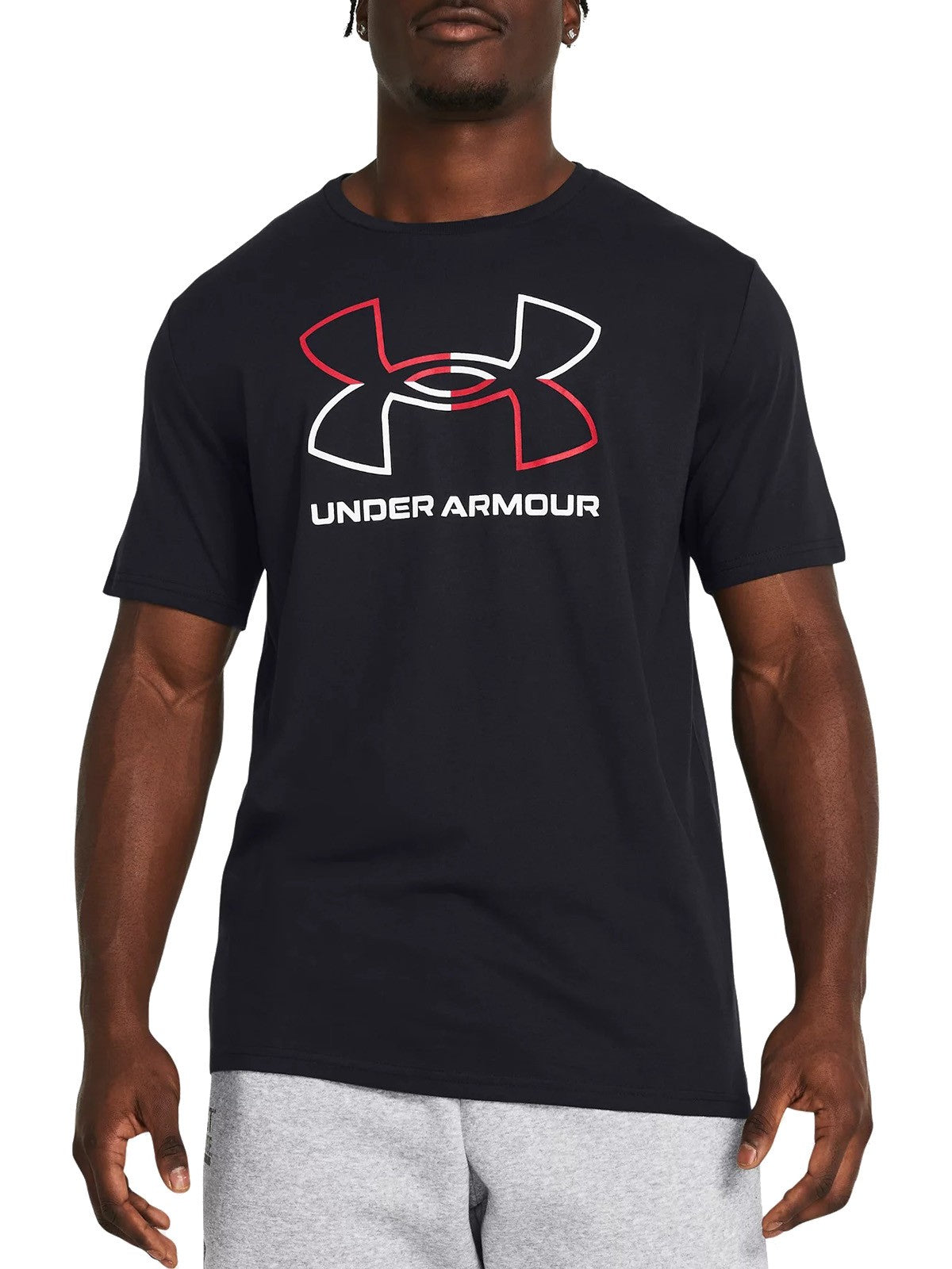 T-shirt Uomo Under Armour - Maglia A Maniche Corte Ua Foundation - Nero