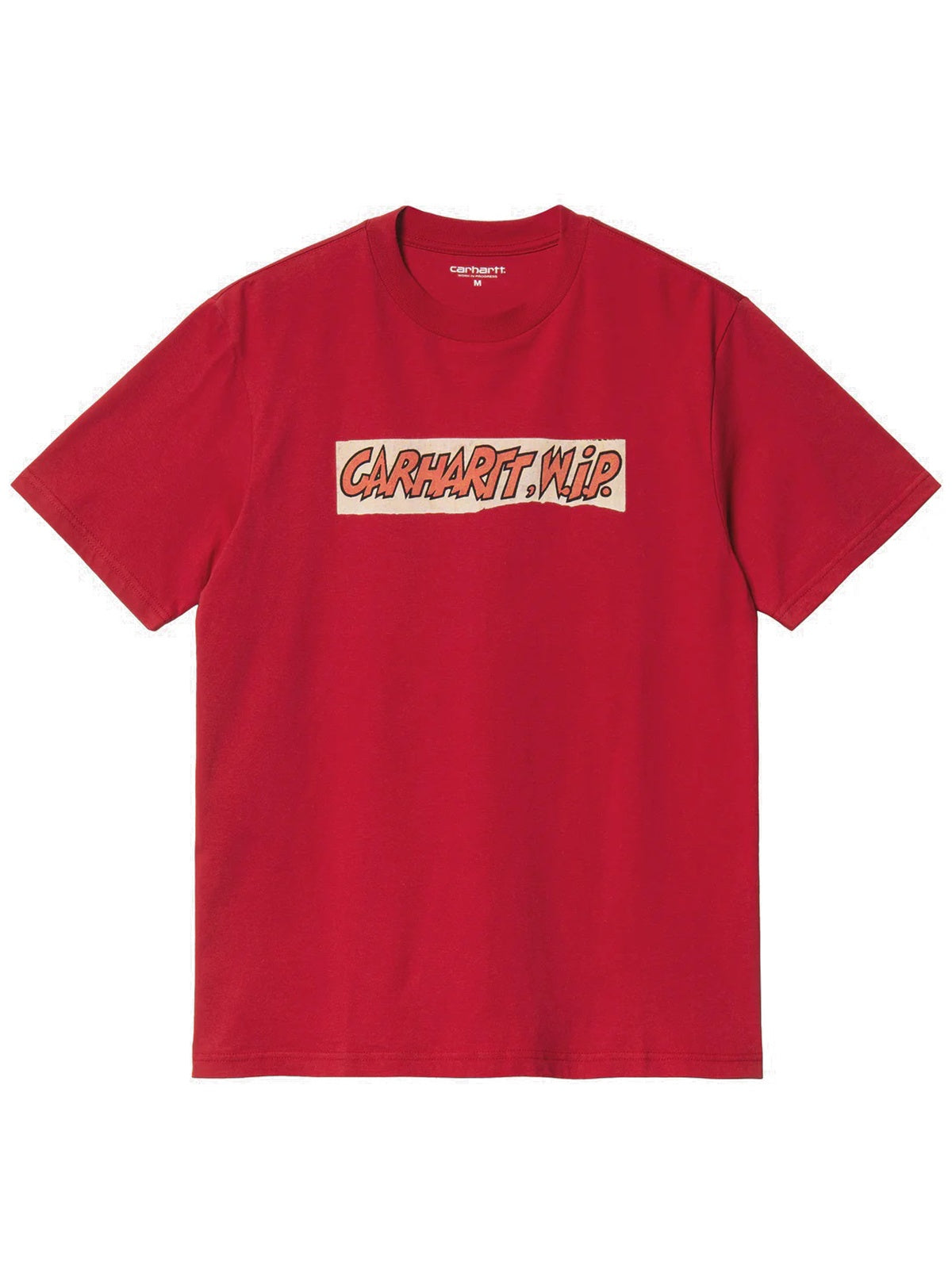 T-shirt Uomo Carhartt Wip - S/S Sign Painter T-Shirt - Rosso