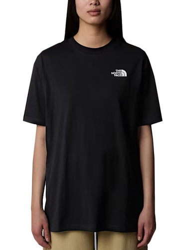 T-shirt Donna The North Face - W's Essential Oversize Tee - Nero