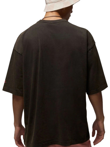 T-shirt Uomo Nike - T-Shirt Jordan Reissue Oversize - Nero