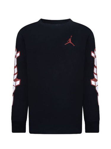 Maglie a manica lunga Ragazzo Jordan - Chicago Motion Maglia A Maniche Lunghe - Nero