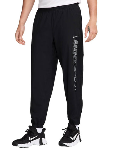 Pantaloni Uomo Nike - Pantaloni Dri-Fit Form Grafics - Nero