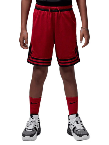 Pantaloncini Ragazzi Unisex Jordan - Short Jordan Sport Diamond - Rosso