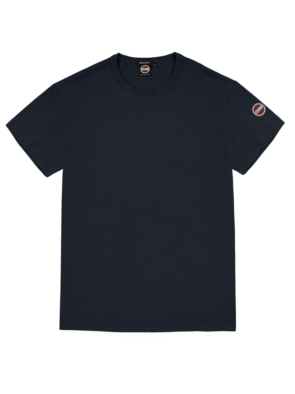 T-shirt Uomo Colmar - T-Shirt A Manica Corta In Jersey Di Cotone - Blu