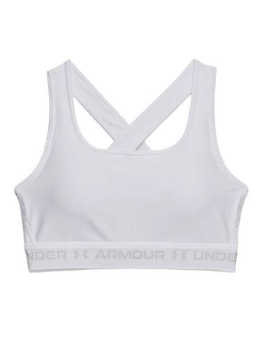 Reggiseni sportivi Donna Under Armour - Reggiseno Sportivo Armour® Mid Crossback - Bianco