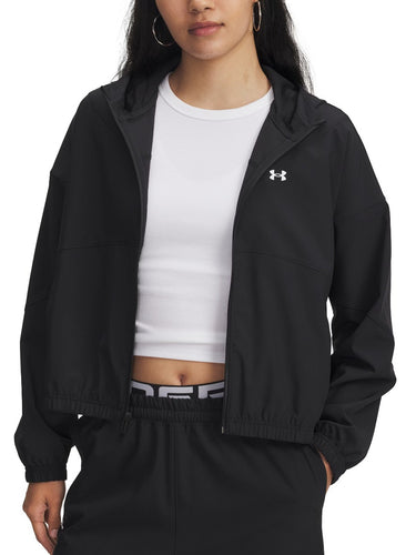 Giacche Donna Under Armour - Giacca Ua Rival Woven - Nero