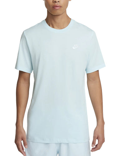 T-shirt Uomo Nike - T-Shirt Sportswear Club - Celeste