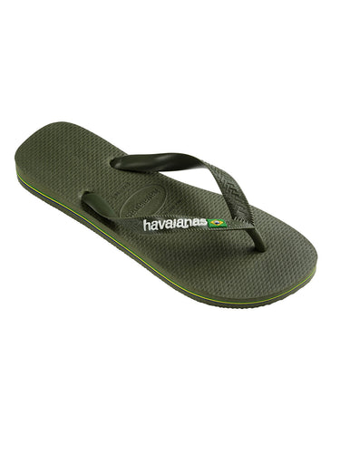 Infradito Uomo Havaianas - Brasil Logo - Verde