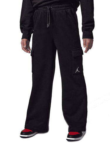 Pantaloni Ragazza Jordan - Pantalone Jordan Kids In French Terry - Nero