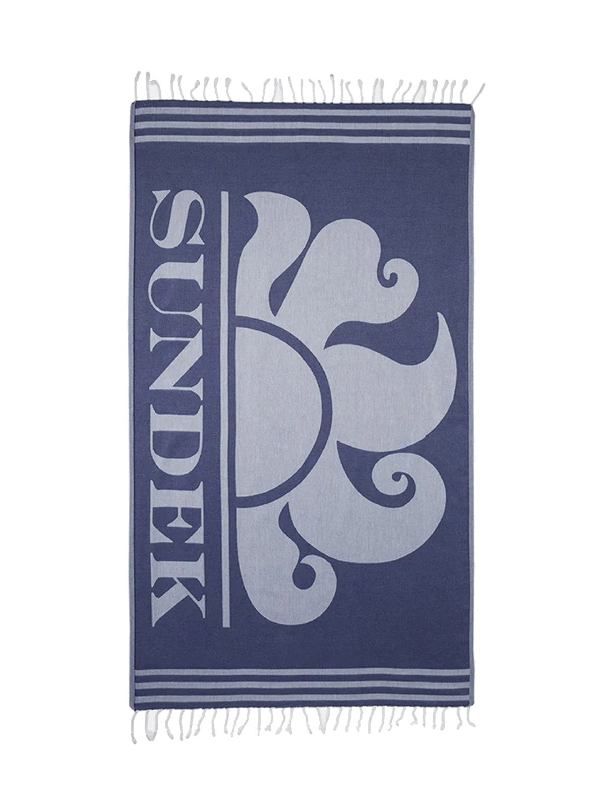 Teli mare Unisex Sundek - Telo Mare Fouta Jacquard Con Logo - Blu