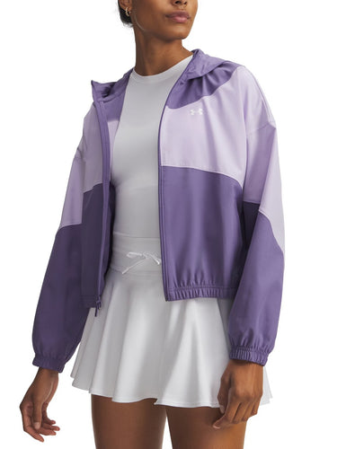 Giacche Donna Under Armour - Giacca Ua Rival Woven - Viola