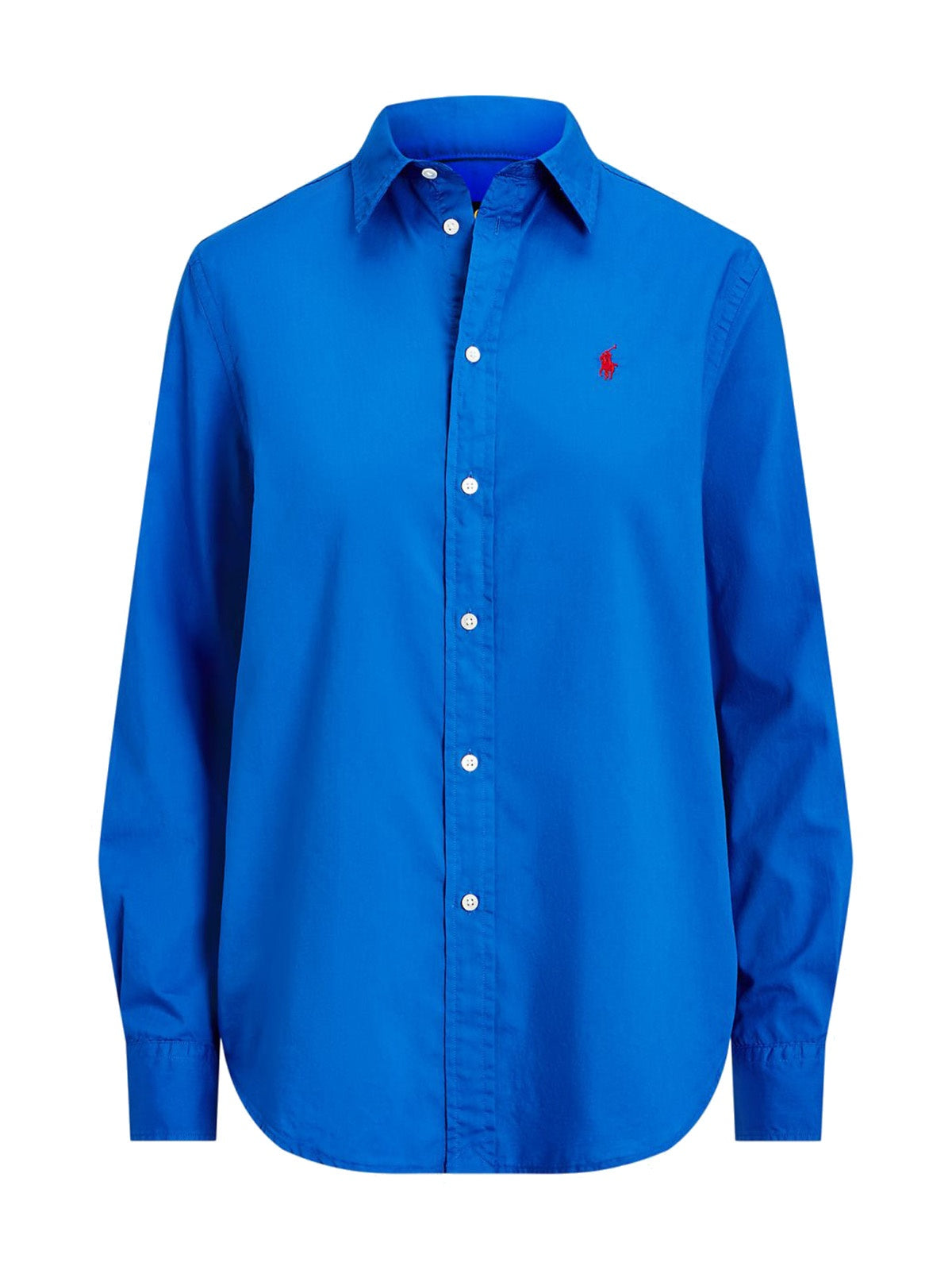 Bluse e camicie Donna Ralph Lauren - Camicia Oversize In Twill Di Cotone - Blu