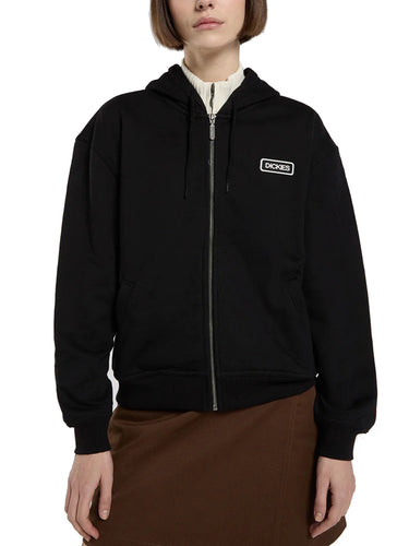 Felpe con cappuccio Donna Dickies - Felpa Con Zip E Cappuccio Deshler - Nero