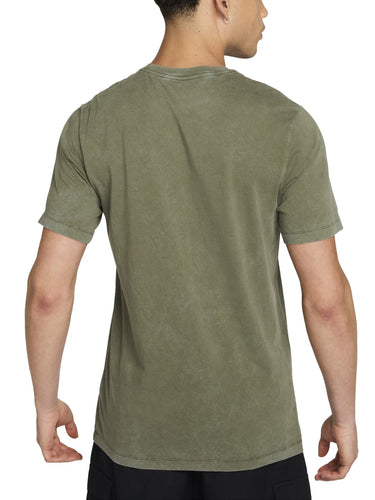 T-shirt Uomo Nike - T-Shirt Nike Club Wash - Verde
