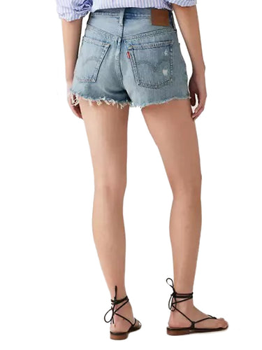 Bermuda Donna Levi's - 501® Original Short - Ojai Luxor Edge - Celeste