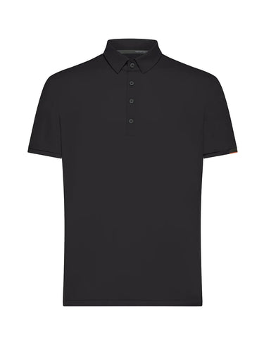 Polo Uomo RRD - Oxford Logo Polo - Nero