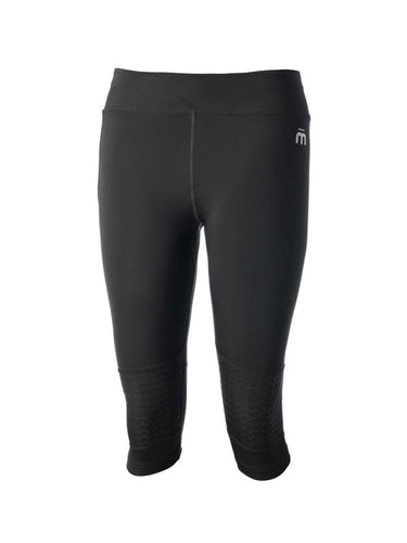 Pantaloni Donna Mico - Pantalone 3/4 Woman - X-Performance Run - Nero