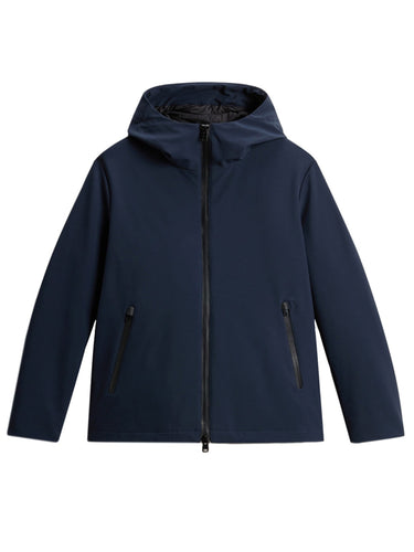 Giacche Uomo Woolrich - Giacca Pacific In Tech Softshell - Blu