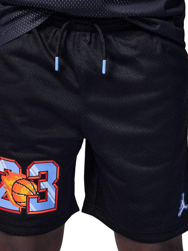 Bermuda Ragazzo Jordan - Pantaloncini Air Flame - Nero