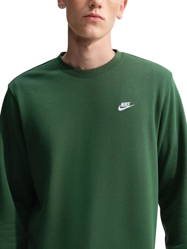 Felpe senza cappuccio Uomo Nike - Maglia A Girocollo In French Terry - Verde