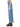 Jeans Donna Amish - Jeans Linda Used Cut - Blu