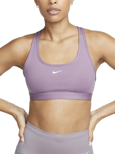 Reggiseni sportivi Donna Nike - Swoosh Light Support Bra Non Imbottito - Viola