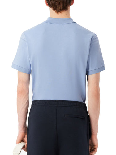 Polo Uomo Lacoste - Polo Regular Fit In Cotone Pima Lacoste - Celeste