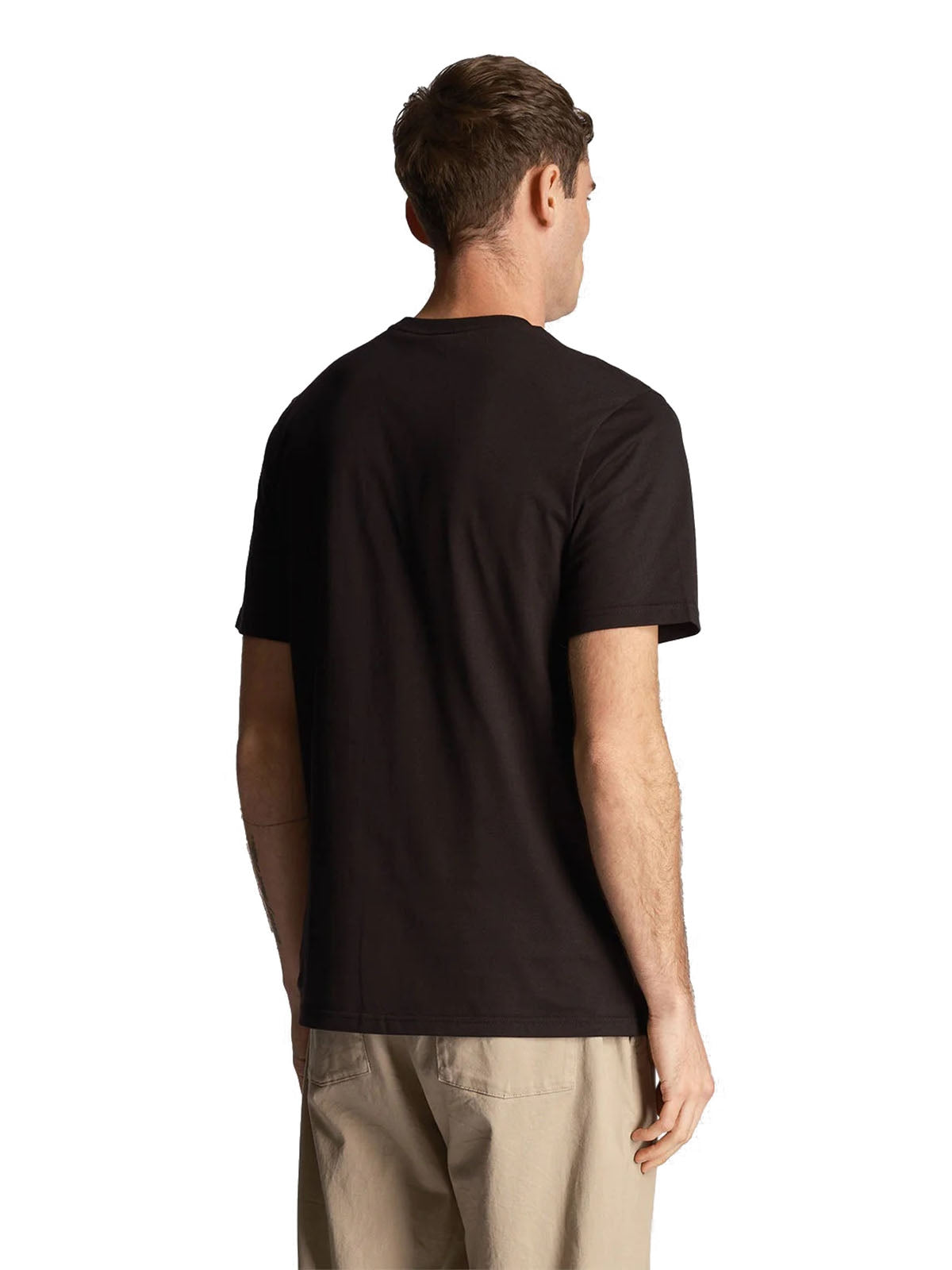 T-shirt Uomo Lyle & Scott - Tonal Eagle T-Shirt - Nero