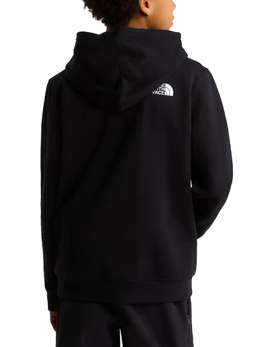 Felpe con cappuccio Ragazzi Unisex The North Face - Felpa Con Cappuccio Essential Drew Peak Da Ragazzo - Nero