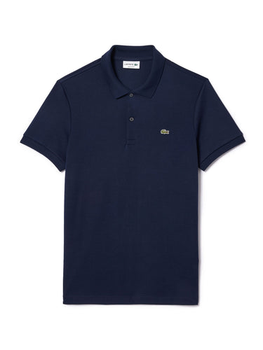 Polo Uomo Lacoste - Polo Regular Fit In Cotone Pima Lacoste - Blu