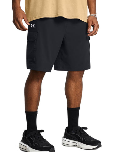 Pantaloncini Uomo Under Armour - Shorts Ua Vibe Woven Cargo - Nero
