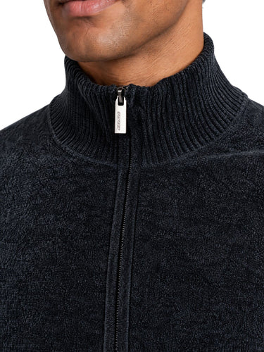 Maglioni Uomo RRD - Velvet Full Zip Knit - Blu