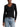Maglioni Donna Ralph Lauren - Maglia In Cotone A Trecce Con Scollo A V - Nero