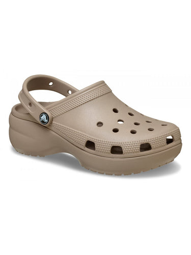 Sandali Donna Crocs - Classic Platform Clog W - Beige