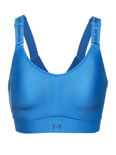 Reggiseni sportivi Donna Under Armour - Reggiseno Sportivo Ua Infinity 2.0 Mid - Azzurro