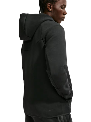 Felpe con cappuccio Uomo Nike - Felpa Con Zip Nike Tech - Nero