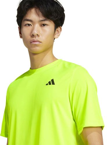 Magliette Uomo Adidas - T-Shirt Club Climacool - Verde