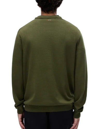 Maglioni Uomo Napapijri - Maglione Droz 5 - Verde militare