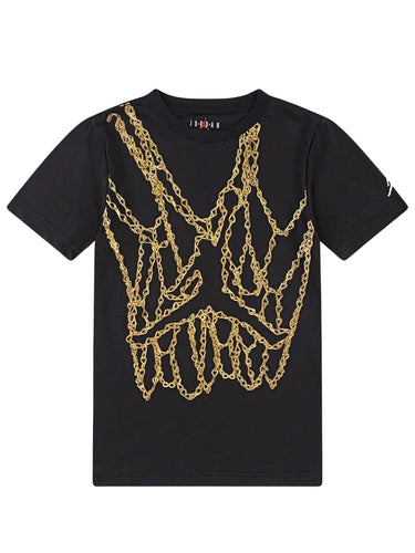 T-shirt Ragazzi Unisex Jordan - T-Shirt Jordan Brand Chain - Nero