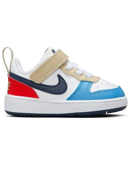 Sneaker Bambini Unisex Nike - Nike Court Borough Low Recraft - Bianco