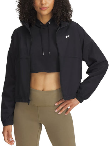 Giacche Donna Under Armour - Giacca Ua Rival Woven - Nero
