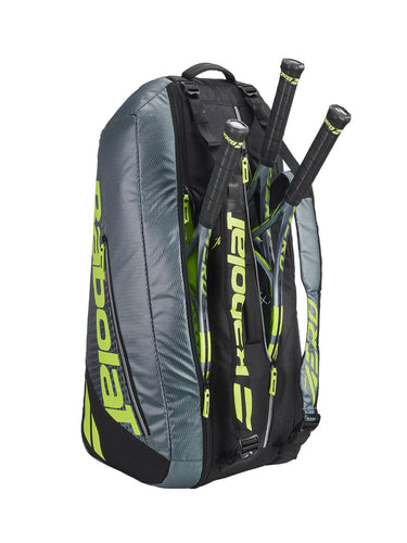 Borse per attrezzatura Unisex Babolat - Borsone Rh X 6 Pure Aero - Grigio