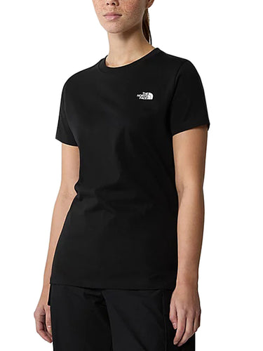 T-shirt Donna The North Face - T-Shirt Simple Dome - Nero