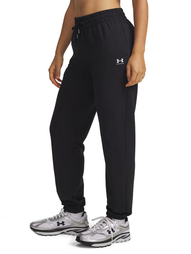 Pantaloni Donna Under Armour - Pantalone Ua Sport Terry Jogger - Nero